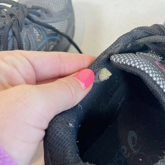 Asics Womens GEL-Venture 6 Trail Running Sneaker Black Size 10 Low Top T7G6Q - Picture 8 of 9